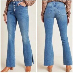 Pilcro and the Letterpress High Rise Skinny Bootcut Jeans